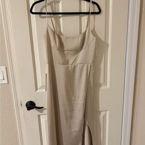 Azazie Color “Frost” Maxi Dress